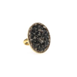 Bague GM Pyrite