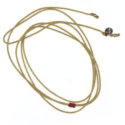 Cordon doré pour charms