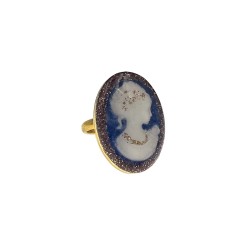 Bague GM lapis-lazuli  avec...