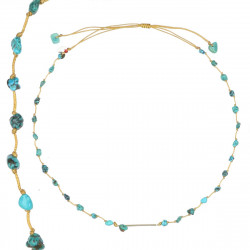 Collier pop Turquoise