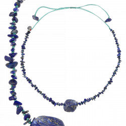 Collier Lapis-lazuli vanessa simon