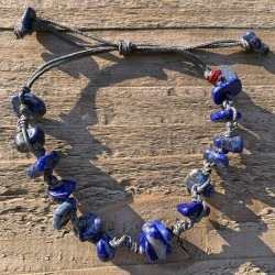 Bracelet homme vanessa simon lapis lazuli