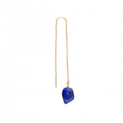 Boucle d'oreille Lapis lazuli