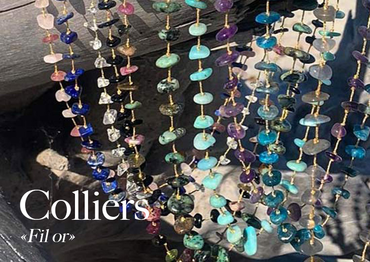 collier fil or